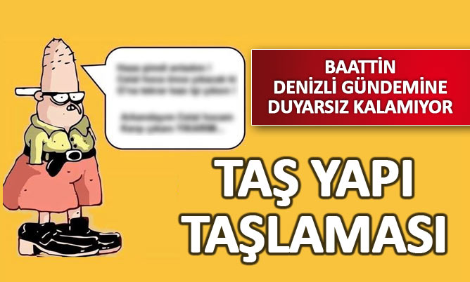 Baattin’den Şimşek’e yıkım ironisi