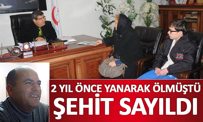 Ambulans şoförü şehit sayıldı