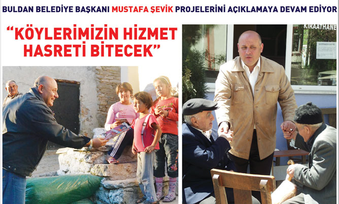 Başkan Şevik, köy projelerini açıkladı
