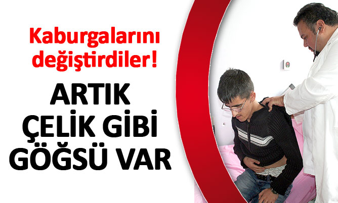 Kaburgalarını değiştirdiler!
