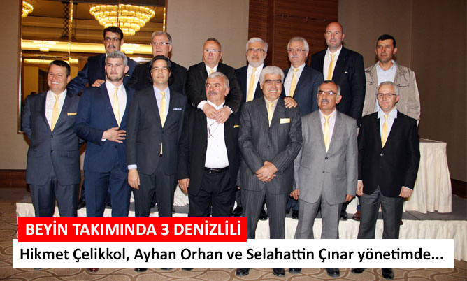 Ege Maden İhracatçıları Birliği yönetiminde 3 Denizlili