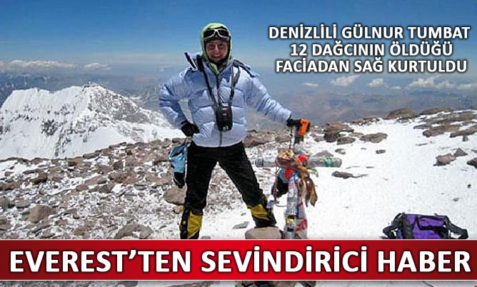 Everest’ten sağ kurtuldu