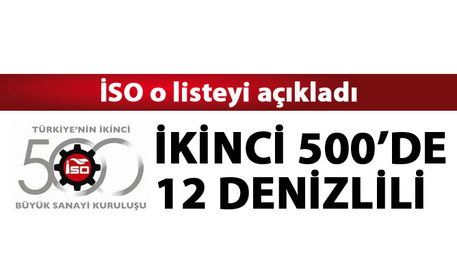 İKİNCİ 500’DE 12 DENİZLİLİ