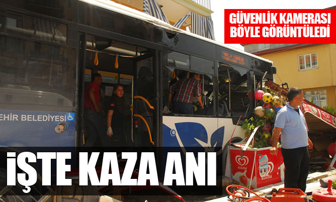 İşte korkunç kazanın saniye saniye görüntüleri
