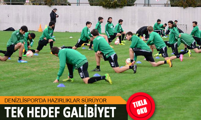 denizlisporhaber.com Denizlispor’da tek hedef galibiyet