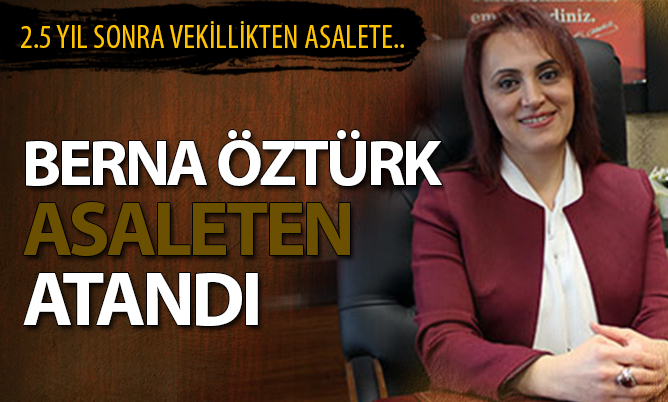Denizli Kamu Hastaneleri Birliği Genel Sekreteri Öztürk, asaleten atandı