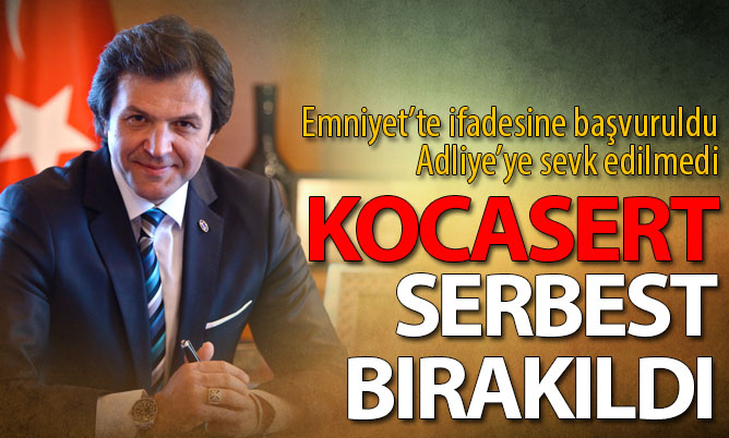 DENİB Başkanı Süleyman Kocasert serbest bırakıldı