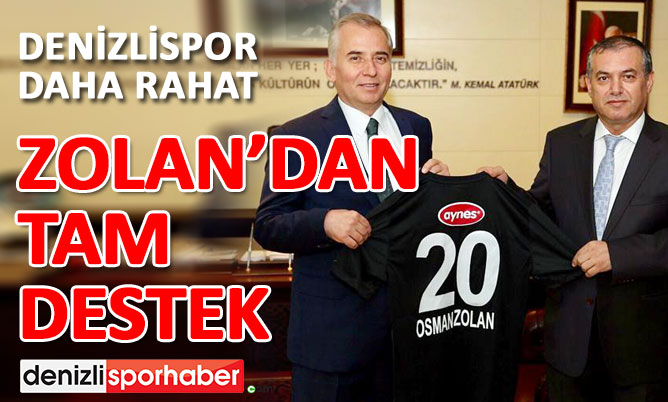 (Denizlisporhaber.com) Başkan Zolan’dan horoza tam destek