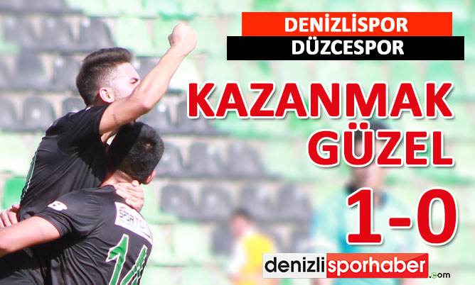 (Denizlisporhaber.com) Denizlispor 1 Düzcespor 0