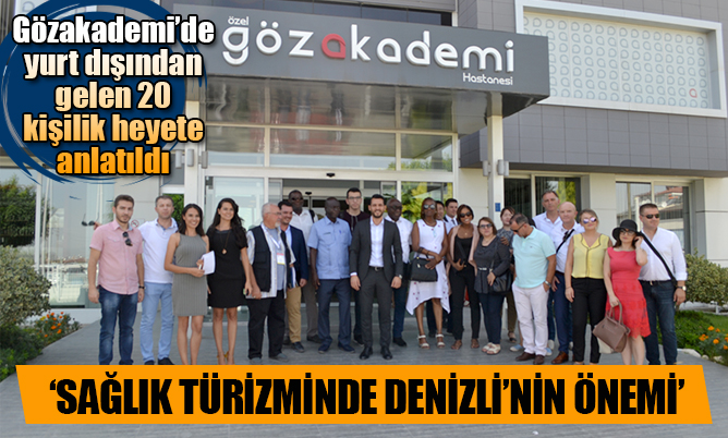 Gözakademi, yabancı konuklarını ağırladı