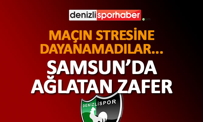 (Denizlisporhaber.com) Ağlatan zafer