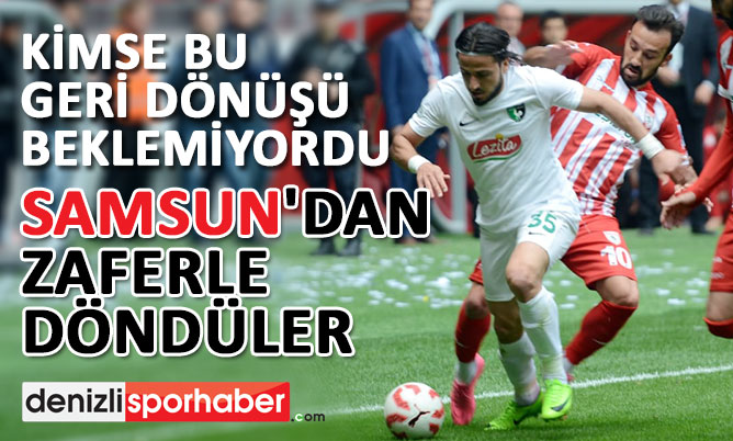 (Denizlisporhaber.com) Kimse bu geri dönüşü beklemiyordu