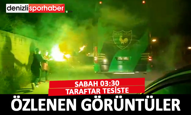 (Denizlisporhaber.com) Büyük taraftardan özlenen görüntü