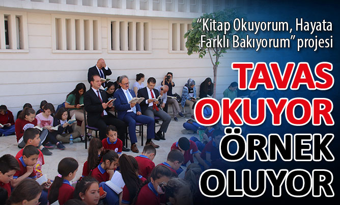 Tavas’ta kitap okuma seferberliği örnek oldu
