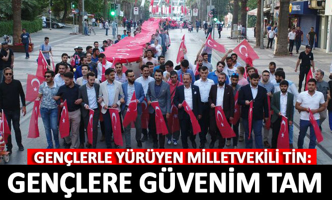 Şahin Tin: Gençlere güvenim tam