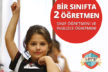 Yüksekçıta Okulları’nda bir sınıfta iki öğretmen