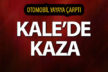 Otomobilin çarptığı yaya öldü