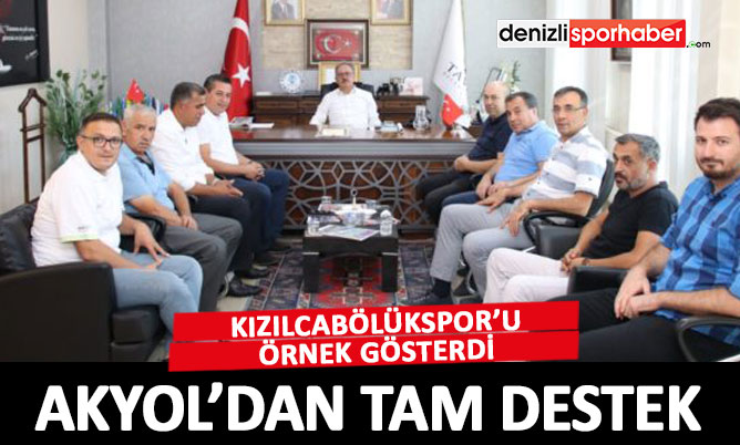 “denizlisporhaber.com” Başkan Akyol’dan Mekiğe tam destek