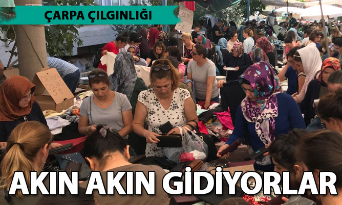 Çarşamba Pazarı’na şaşırtan ilgi