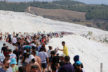 Pamukkale’yi 8 günde 104 bin kişi ziyaret etti