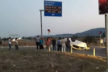 Acıpayam’da takla atan otomobil ters döndü