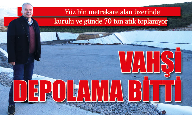 Yüz bin metrekare alan üzerinde kurulu ve günde 70 ton atık toplanıyor