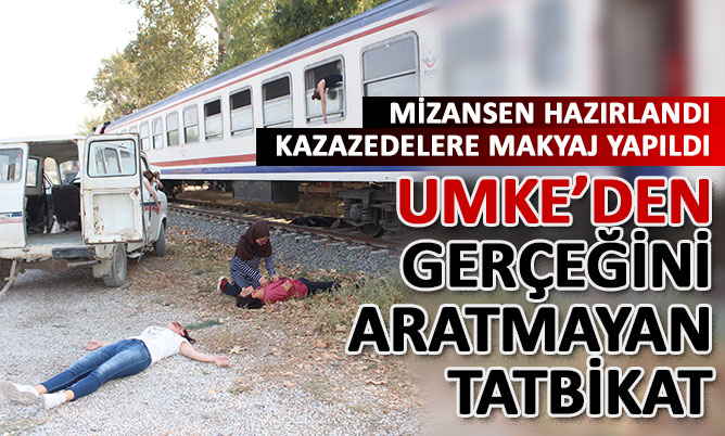 UMKE’den gerçeğini aratmayan tatbikat
