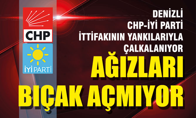 CHP’de ağızları bıçak açmıyor
