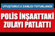 Polis Çivril’de inşaattaki uyuşturucu zulasını patlattı