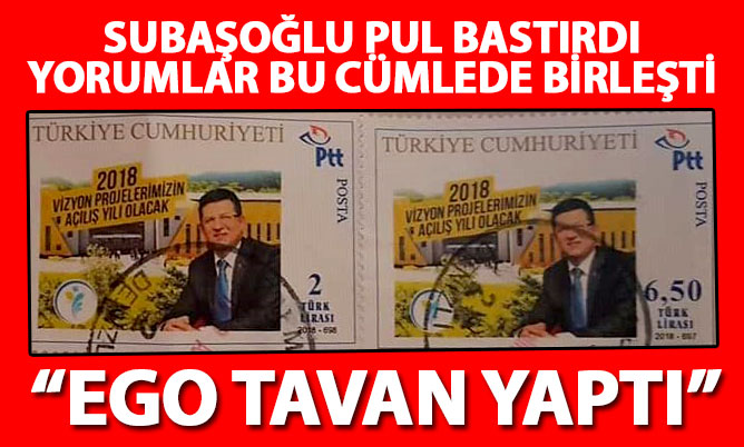 Subaşıoğlu pul bastırdı, eleştirilerin odağına oturdu