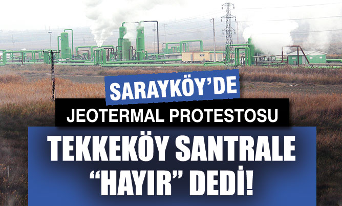 Tekkeköy Santrale “Hayır” dedi