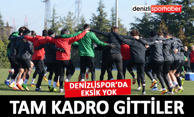 (Denizlisporhaber.com) Antep’e tam kadro gittiler