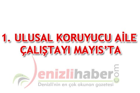 1. ULUSAL KORUYUCU AİLE ÇALIŞTAYI MAYIS’TA