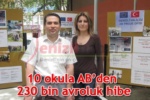 10 okula AB’den 230 bin avroluk hibe