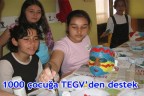 1000 çocuğa TEGV’den destek