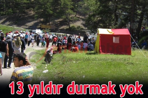 13 yıldır durmak yok
