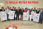 15 OKULA BEYAZ BAYRAK