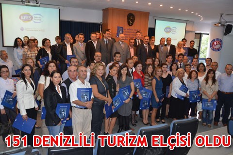 151 DENİZLİLİ TURİZM ELÇİSİ OLDU
