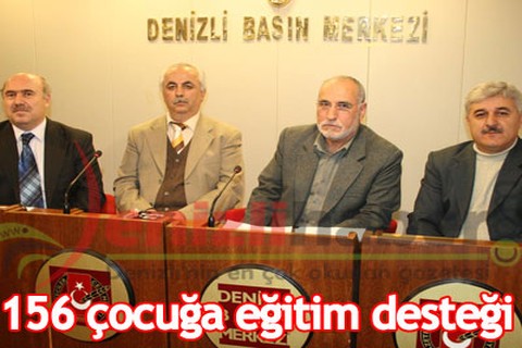 156 çocuğa eğitim desteği
