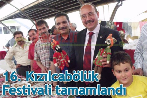16. Kızılcabölük Festivali tamamlandı