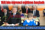 168 bin öğrenci eğitime başladı