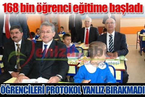 168 bin öğrenci eğitime başladı