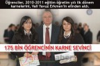 175 BİN ÖĞRENCİNİN KARNE SEVİNCİ