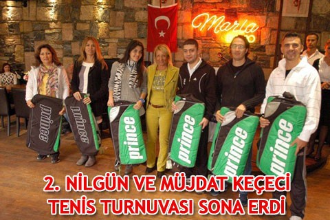 2. NİLGÜN VE MÜJDAT KEÇECİ TENİS TURNUVASI SONA ERDİ