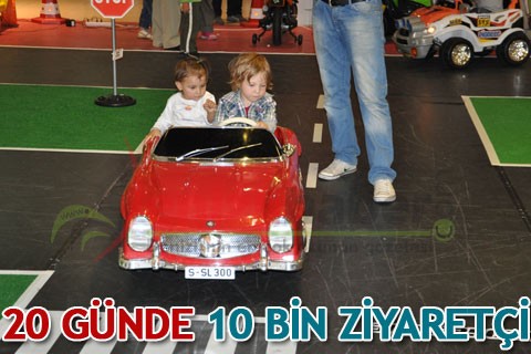 20 günde 10 bin ziyaretçi