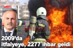 2009’da itfaiyeye, 2277 ihbar geldi