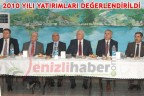 2010 YILI YATIRIMLARI DEĞERLENDİRİLDİ