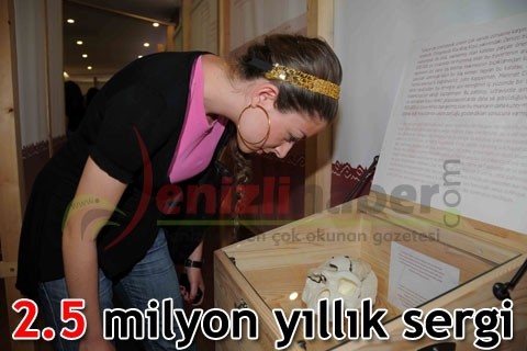 2.5 milyon yıllık sergi