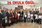 26 okula ödül