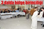 3 dalda bölge birinciliği